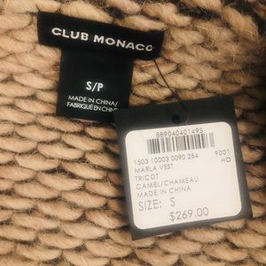 Club Monaco Jackets & Coats - Long Marla vest Club Monaco Jackets & Coats - Long Marla vest